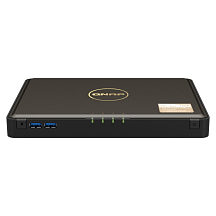 Сетевое хранилище NAS QNAP SMB NAS 4-bay M.2 NVMe, Intel Celeron N5105, 8 ГБ ОЗУ