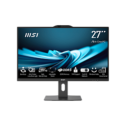 Моноблок MSI PRO AP272P 14M-630XRU, Core i3-14100, 8 ГБ ОЗУ, 512 ГБ, 27 дюймов