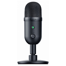 Микрофон Razer Seiren V2 X, проводное подключение, USB Type-A, USB Type-C, настольный, чёрный