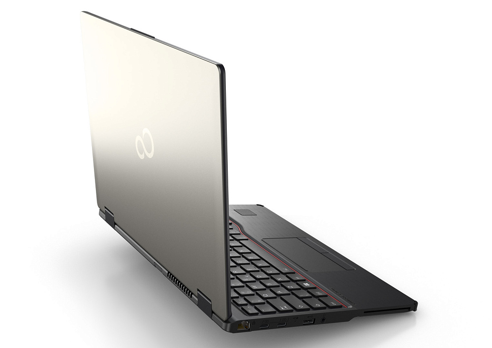 Ноутбук-трансформер Fujitsu LIFEBOOK U5313X U5313X52BRU BLACK 360°, Intel Core i5-1335U, 16GB LPDDR5-4800MHz, SSD 512GB, Intel Iris Xe Graphics, 13,3" WUXGA Touch, WINDOWS 11 PRO, КЛАВИАТУРА RU/US, сделано в Японии, гарантия 1 год, фото 9