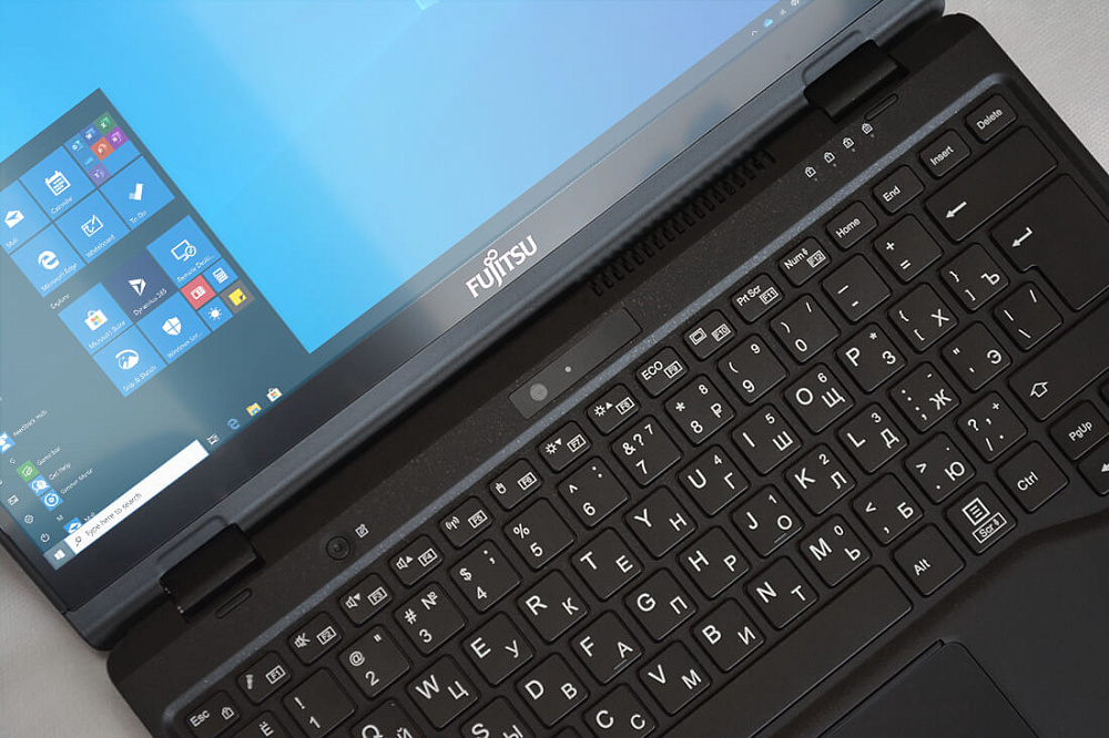 Ноутбук-трансформер Fujitsu LIFEBOOK U9312X 4G-LTE BLACK, Intel Core i7-1265U, 13.3" Full HD IPS, Touch & Wacom Active ES pen, 32GB LPDDR4X-4266, SSD2TB PCIe GEN4, Intel Iris Xe Graphics, WINDOWS 11 PRO, КЛАВИАТУРА RU/US, гарантия 1 год, сделано в Японии, фото 4