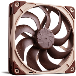 Корпусной вентилятор Noctua Cooler NF-A14x25 G2 LS-PWM, вентилятор 140 мм, 800 об/мин, бежевый, поток 48.03 CFM