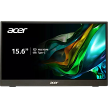 Монитор Acer PM161QJbmiuux 15, 15.6 дюйма, 1920x1080, 60 Гц, IPS, чёрный