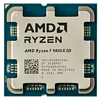 Процессор APU AM5 AMD Ryzen 7 9800X3D (Granite Ridge AM5,8C/16T, 4.7/5.2GHz, 96MB, 120W, Radeon Graphics) OEM