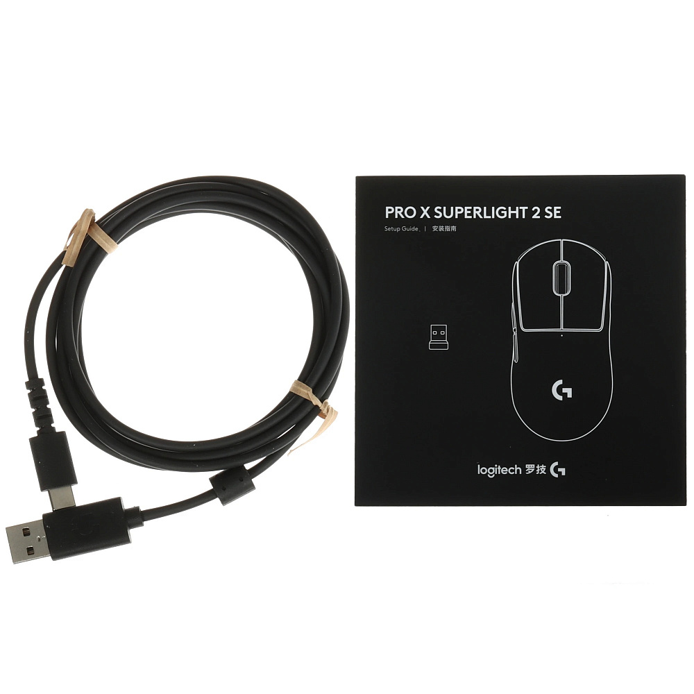 Мышь Logitech G PRO X SUPERLIGHT SE, USB-A, радиоканал, белый, фото 7