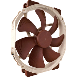Корпусной вентилятор Noctua Cooler NF-A15 PWM, вентилятор 140 мм, 1200 об/мин, бежевый, поток 67.98 CFM, шум 19.2 дБА