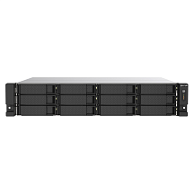 Сетевое хранилище NAS QNAP SMB TS-1273AU-RP-8G NAS 12 HDD trays, AMD V1500B, 8 ГБ ОЗУ
