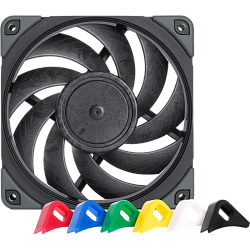 Корпусной вентилятор Noctua Cooler NF-A12x25 PWM chromax.black.swap, вентилятор 120 мм, 2000 об/мин, чёрный