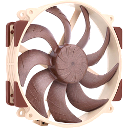 Корпусной вентилятор Noctua Cooler NF-A14x25r G2 PWM, вентилятор 140 мм, 1500 об/мин, бежевый, поток 91.58 CFM
