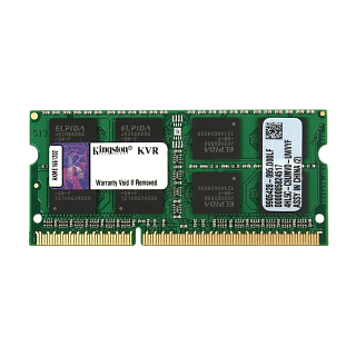 Оперативная память Kingston 8GB 1600MT/s DDR3 Non-ECC CL11 SODIMM (Select Regions ONLY) (Kingston KVR16S11/8WP)