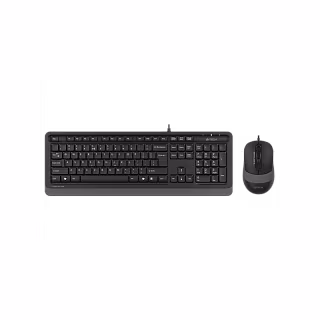 Клавиатура + мышь A4Tech Fstyler F1010 клав:черный/серый мышь:черный/серый USB Multimedia (F1010 GRE F1010 GREY