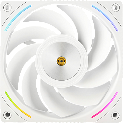 Корпусной вентилятор Thermalright Cooler Reverse, вентилятор 120 мм, 2150 об/мин, белый, поток 69 CFM, шум 27 дБА