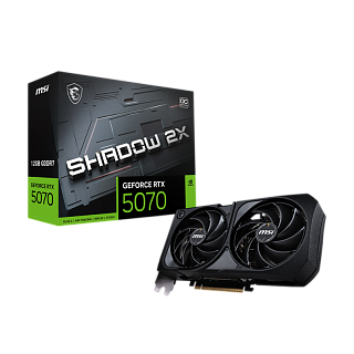 Видеокарта GeForce RTX 5070 12G SHADOW 2X OC (MSI GeForceRTX507012GSHADOW2XOC)