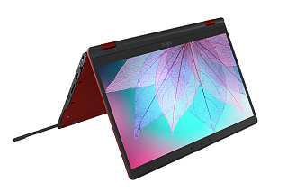 Ноутбук-трансформер Fujitsu LIFEBOOK U9312X 4G-LTE RED, Intel Core i7-1265U, 13.3" Full HD IPS, Touch & Wacom Active ES pen, 32GB LPDDR4X-4266, SSD 2TB PCIe GEN4, Intel Iris Xe Graphics, WINDOWS 11 PRO, КЛАВИАТУРА RU/US, гарантия 1 год, сделано в Японии