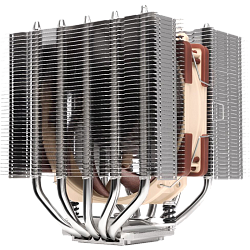 Кулер для процессора Noctua NH-D12L, AM4, AM5, LGA1150, LGA1155, LGA1156, LGA1200 и др., до 148 Вт, шум 22.6 дБА