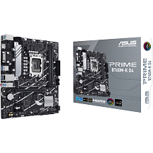 Материнская плата ASUS PRIME B760M-K D4, LGA1700, Intel B760, Micro-ATX, DDR4