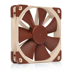 Корпусной вентилятор Noctua Cooler NF-F12, вентилятор 120 мм, 1500 об/мин, бежевый, поток 54.97 CFM, шум 22.4 дБА
