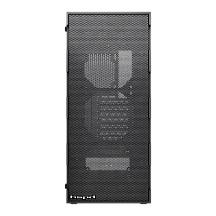 Корпус для ПК Hspd M550, Midi Tower, чёрный, под ATX, mATX, Mini-ITX