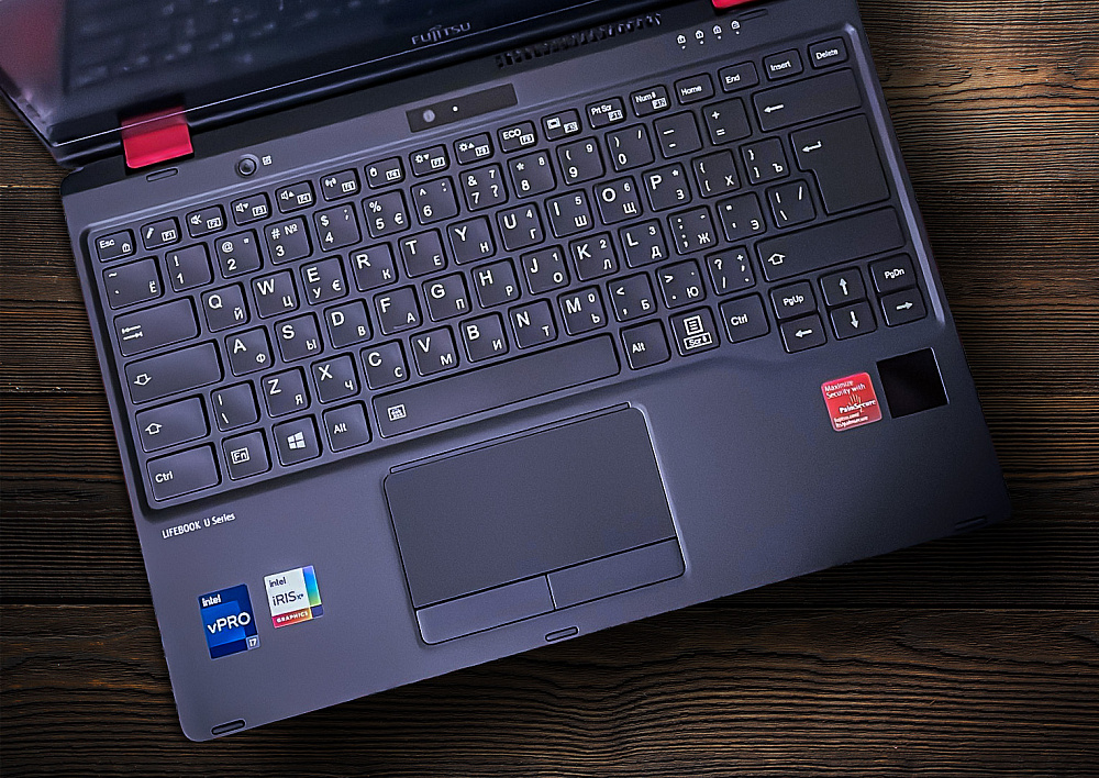Ноутбук-трансформер Fujitsu LIFEBOOK U9312X 4G-LTE RED, Intel Core i7-1265U, 13.3" Full HD IPS, Touch & Wacom Active ES pen, 32GB LPDDR4X-4266, SSD 2TB PCIe GEN4, Intel Iris Xe Graphics, WINDOWS 11 PRO, КЛАВИАТУРА RU/US, гарантия 1 год, сделано в Японии, фото 12