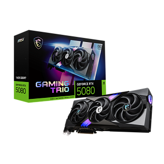 Видеокарта GeForce RTX 5080 16G GAMING TRIO OC (MSI GeForceRTX508016GGAMINGTRIOOC)