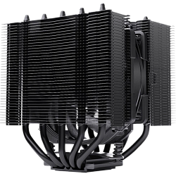 Кулер для процессора Noctua NH-D12L chromax.black, AM4, AM5, LGA1150, LGA1155, LGA1156, LGA1200 и др., до 148 Вт