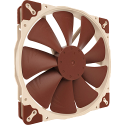 Корпусной вентилятор Noctua Cooler NF-A20 PWM, вентилятор 200 мм, 800 об/мин, бежевый, поток 86.46 CFM, шум 18.1 дБА