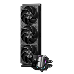 Система жидкостного охлаждения PcCooler DS360 Pro Digital BK, вентилятор 120 мм, шум 34.3 дБА, AM5