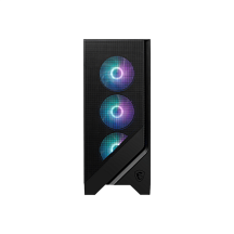 Корпус для ПК MSI MAG FORGE 320R AIRFLOW, Midi Tower, чёрный, под ATX, mATX, Mini-ITX, подсветка ARGB